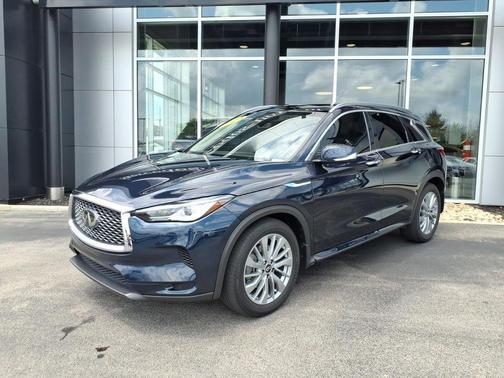 Hermosa Blue 2024 INFINITI QX50 Luxe