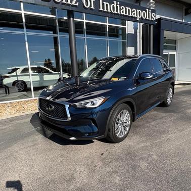 Hermosa Blue 2024 INFINITI QX50 Luxe