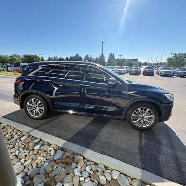 Hermosa Blue 2024 INFINITI QX50 Luxe