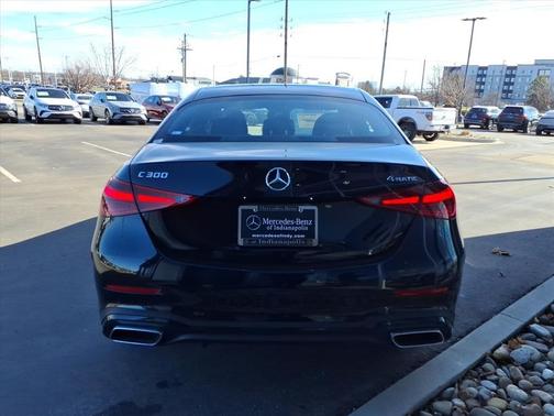 Black 2026 Mercedes-Benz C-Class C 300 4MATIC