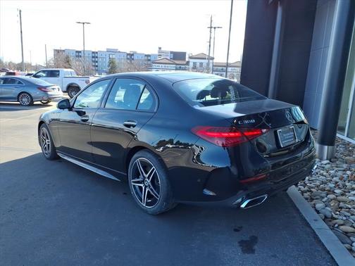 Black 2026 Mercedes-Benz C-Class C 300 4MATIC