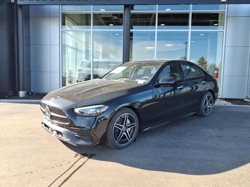 Black 2026 Mercedes-Benz C-Class C 300 4MATIC