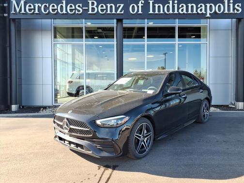 Black 2026 Mercedes-Benz C-Class C 300 4MATIC