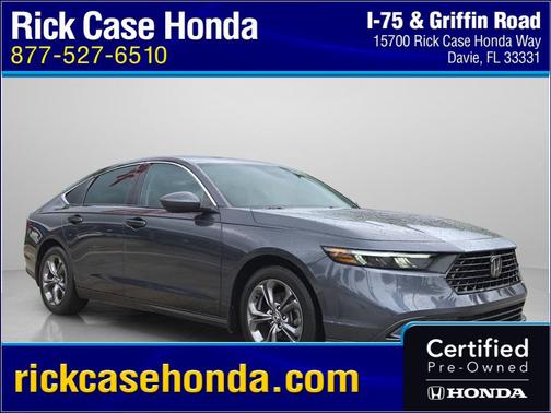 Meteorite Gray Metallic 2024 Honda Accord