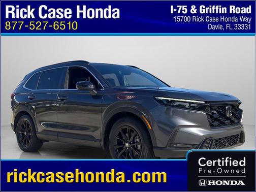 Meteorite Gray Metallic 2024 Honda CR-V Hybrid