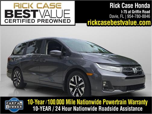 Modern Steel Metallic 2025 Honda Odyssey