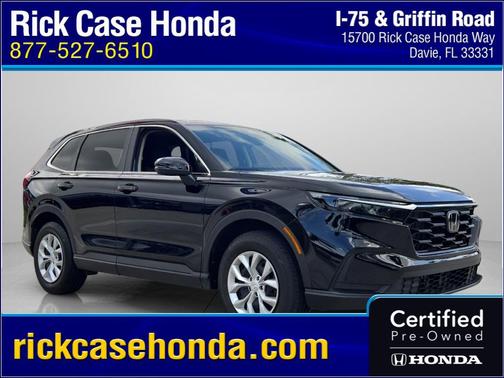 Crystal Black Pearl 2025 Honda CR-V