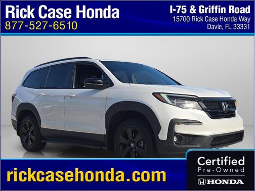 Platinum White Pearl 2022 Honda Pilot