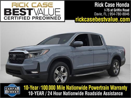 Sonic Gray Pearl 2024 Honda Ridgeline
