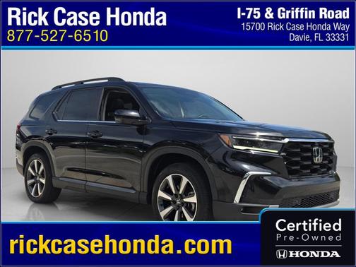 Crystal Black Pearl 2025 Honda Pilot