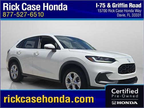 Platinum White Pearl 2023 Honda HR-V
