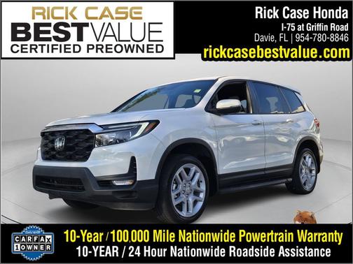 Platinum White Pearl 2024 Honda Passport