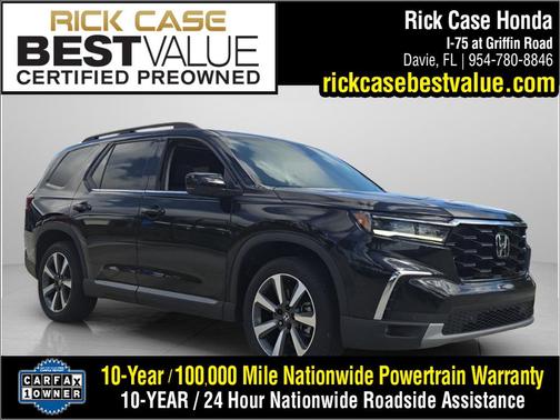 Crystal Black Pearl 2024 Honda Pilot