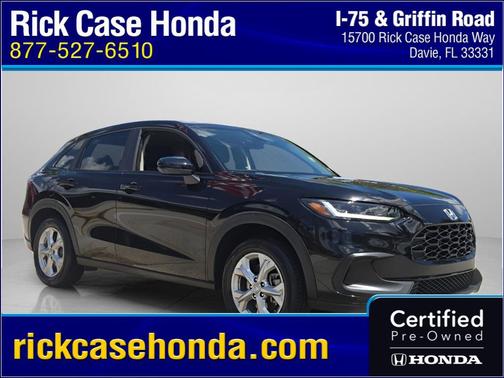 Crystal Black Pearl 2024 Honda HR-V