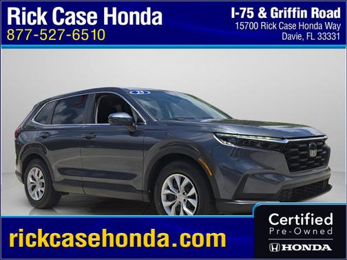 Meteorite Gray Metallic 2025 Honda CR-V