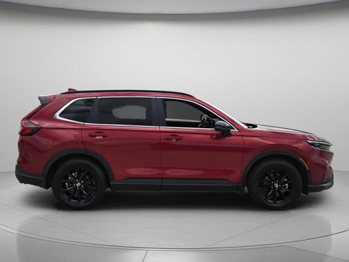 Radiant Red Metallic 2025 Honda CR-V Hybrid