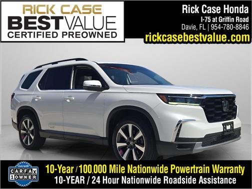 Platinum White Pearl 2023 Honda Pilot