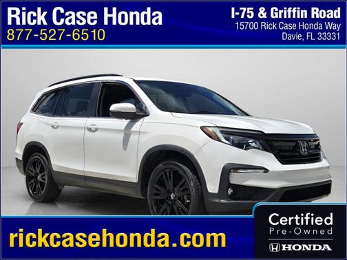 Platinum White Pearl 2022 Honda Pilot