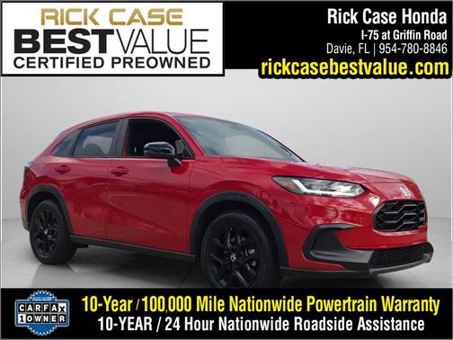 Milano Red 2024 Honda HR-V