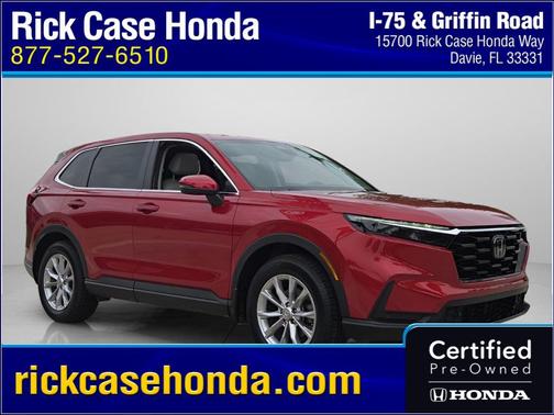 Radiant Red Metallic 2024 Honda CR-V