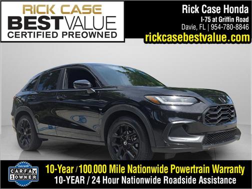 Crystal Black Pearl 2024 Honda HR-V