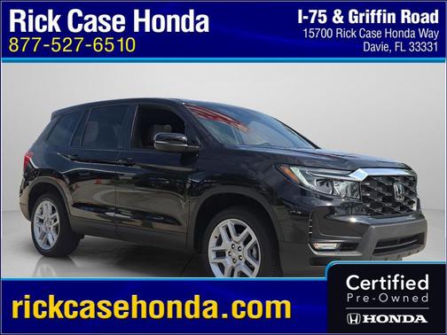 Crystal Black Pearl 2025 Honda Passport