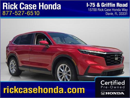 Radiant Red Metallic 2024 Honda CR-V