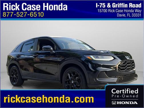 Crystal Black Pearl 2025 Honda HR-V
