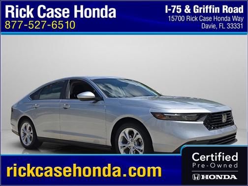 Solar Silver Metallic 2025 Honda Accord