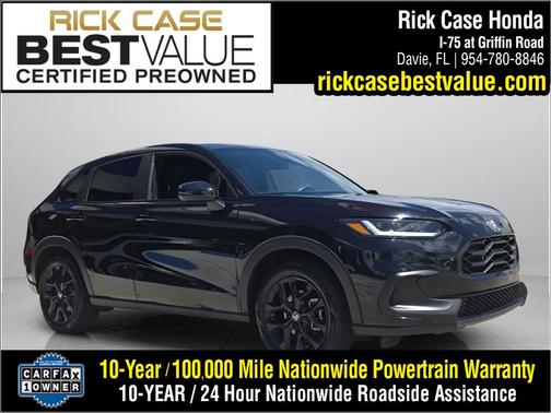 Crystal Black Pearl 2025 Honda HR-V