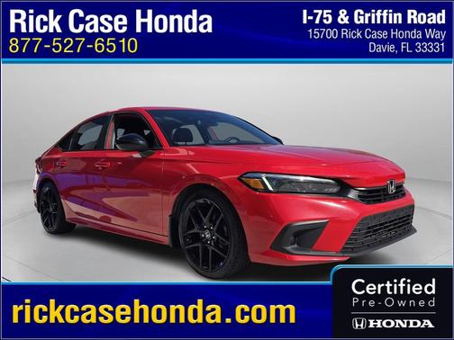 Rallye Red 2023 Honda Civic