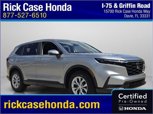 Solar Silver Metallic 2025 Honda CR-V