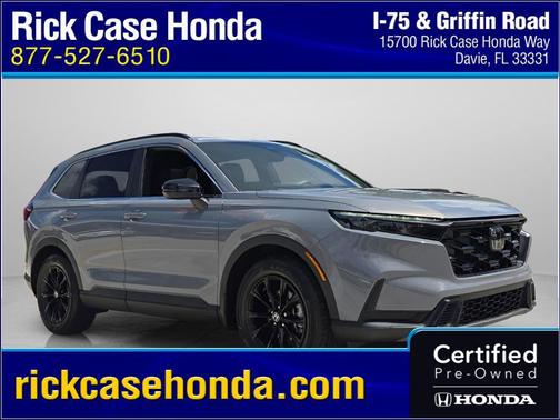 Urban Gray Pearl 2024 Honda CR-V Hybrid