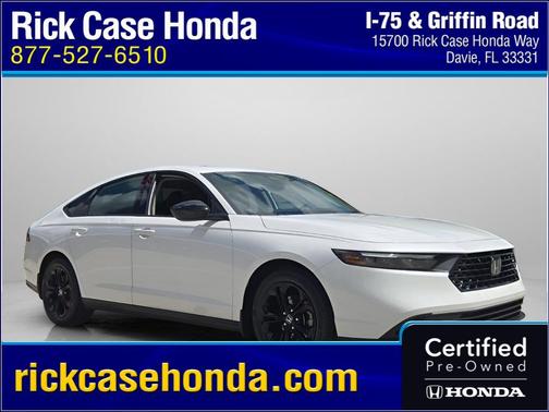 Platinum White Pearl 2025 Honda Accord
