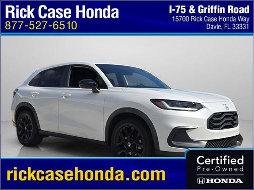 Platinum White Pearl 2023 Honda HR-V