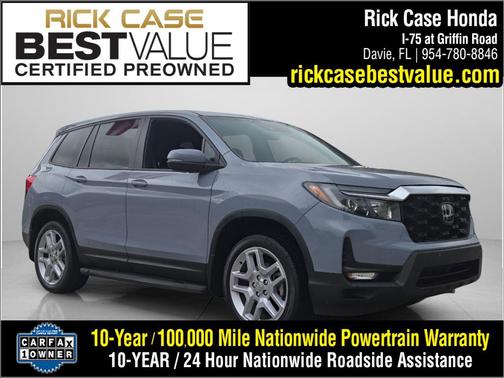 Sonic Gray Pearl 2024 Honda Passport