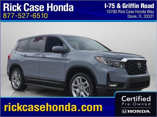Sonic Gray Pearl 2024 Honda Passport