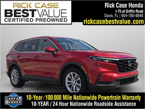 Radiant Red Metallic 2024 Honda CR-V