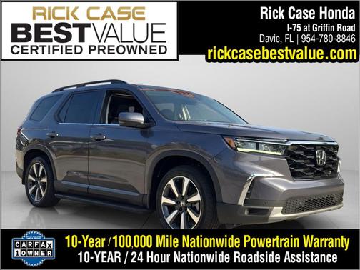 Modern Steel Metallic 2023 Honda Pilot