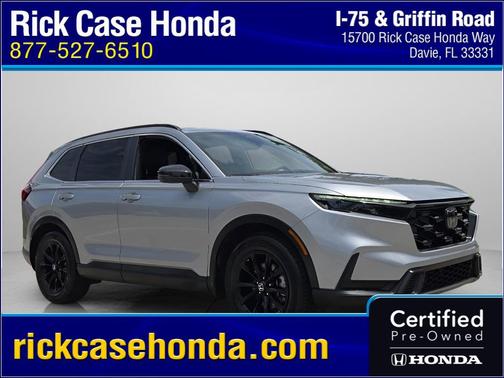 Lunar Silver Metallic 2024 Honda CR-V Hybrid