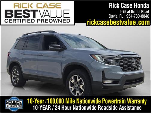 Sonic Gray Pearl 2023 Honda Passport
