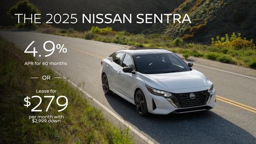 2025 Nissan Sentra SR