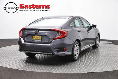 Gray 2021 Honda Civic LX