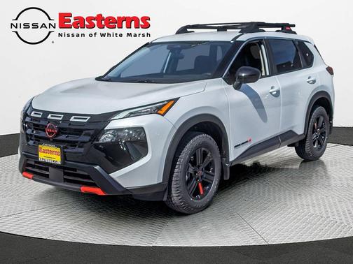 Everest White Pearl Tricoat 2026 Nissan Rogue Rock Creek