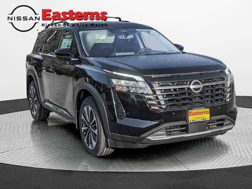 Super Black 2026 Nissan Pathfinder Platinum