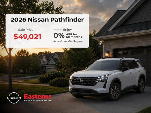 Super Black 2026 Nissan Pathfinder SV