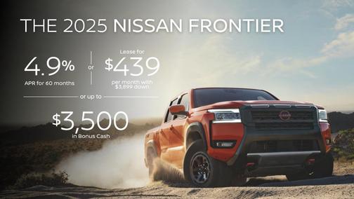 2025 Nissan Frontier SV