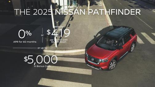 2025 Nissan Pathfinder Platinum