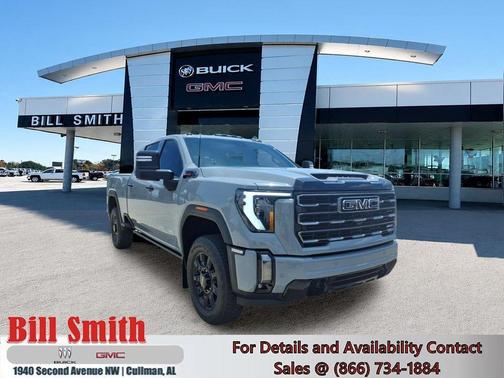 Gray 2024 GMC Sierra 2500 AT4