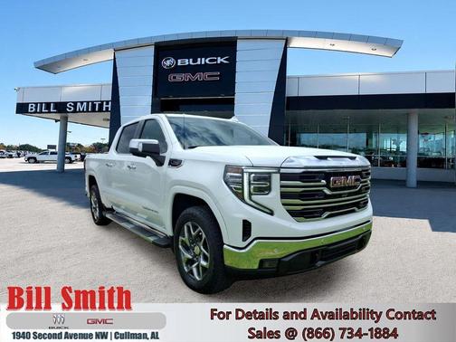 Summit White 2024 GMC Sierra 1500 SLT